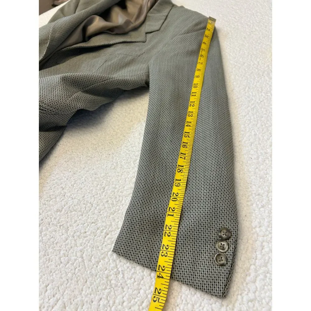 Vito Rufolo Men 3 Button Wool Blazer SZ 42R Fully Lined Sport Coat Made in Italy